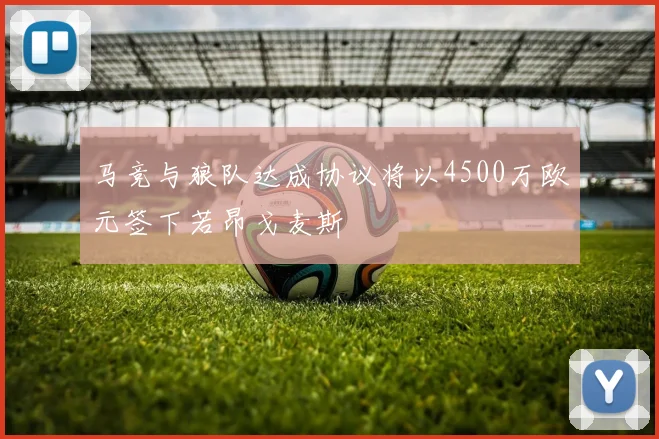 马竞与狼队达成协议将以4500万欧元签下若昂戈麦斯